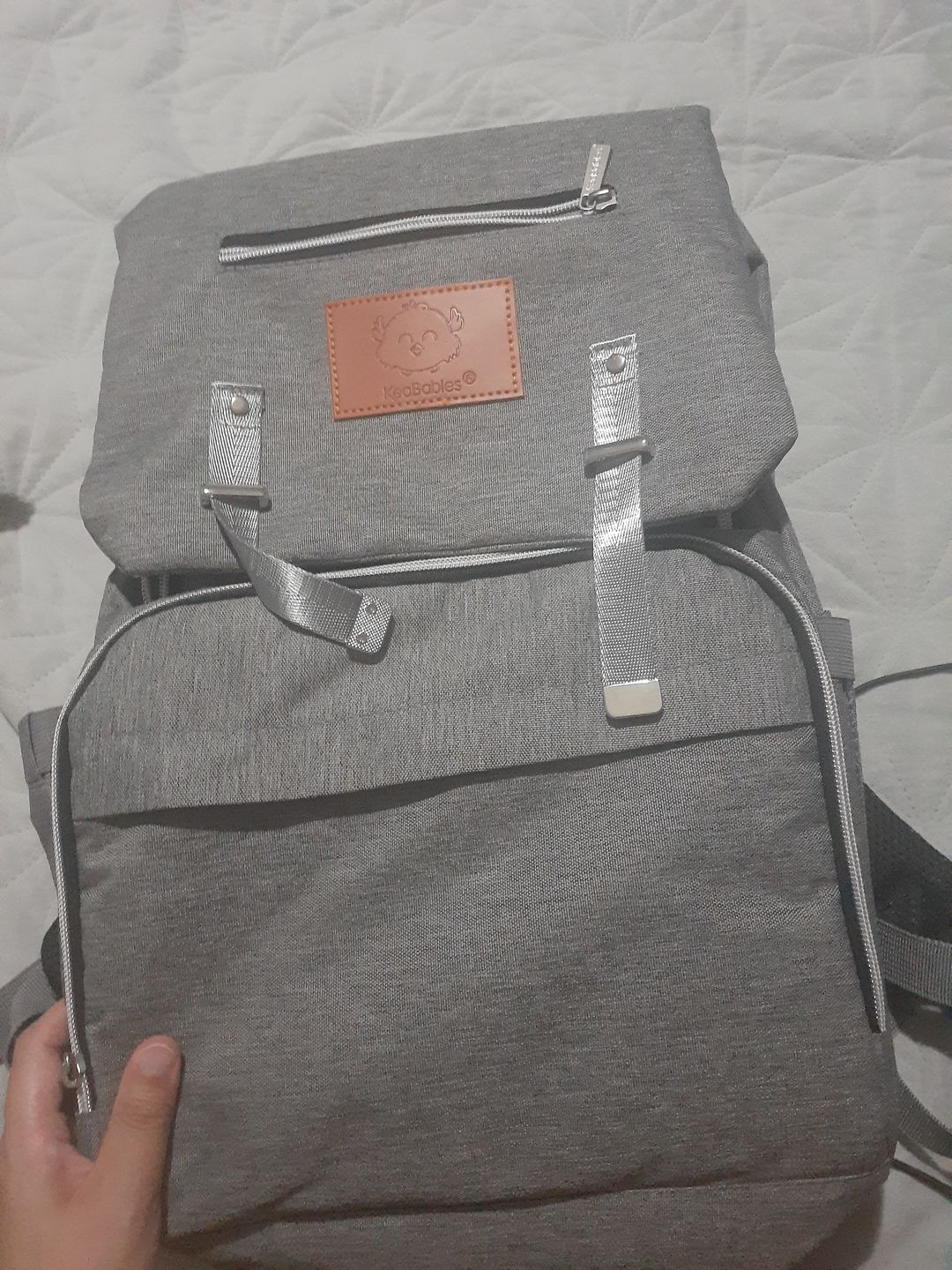 Customer photo review of Explorer Diaper Backpack (40% Off NOW!)
