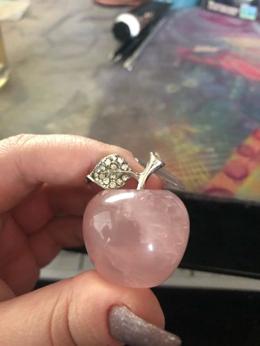 Customer photo review of Rosa Quarz-Äpfel