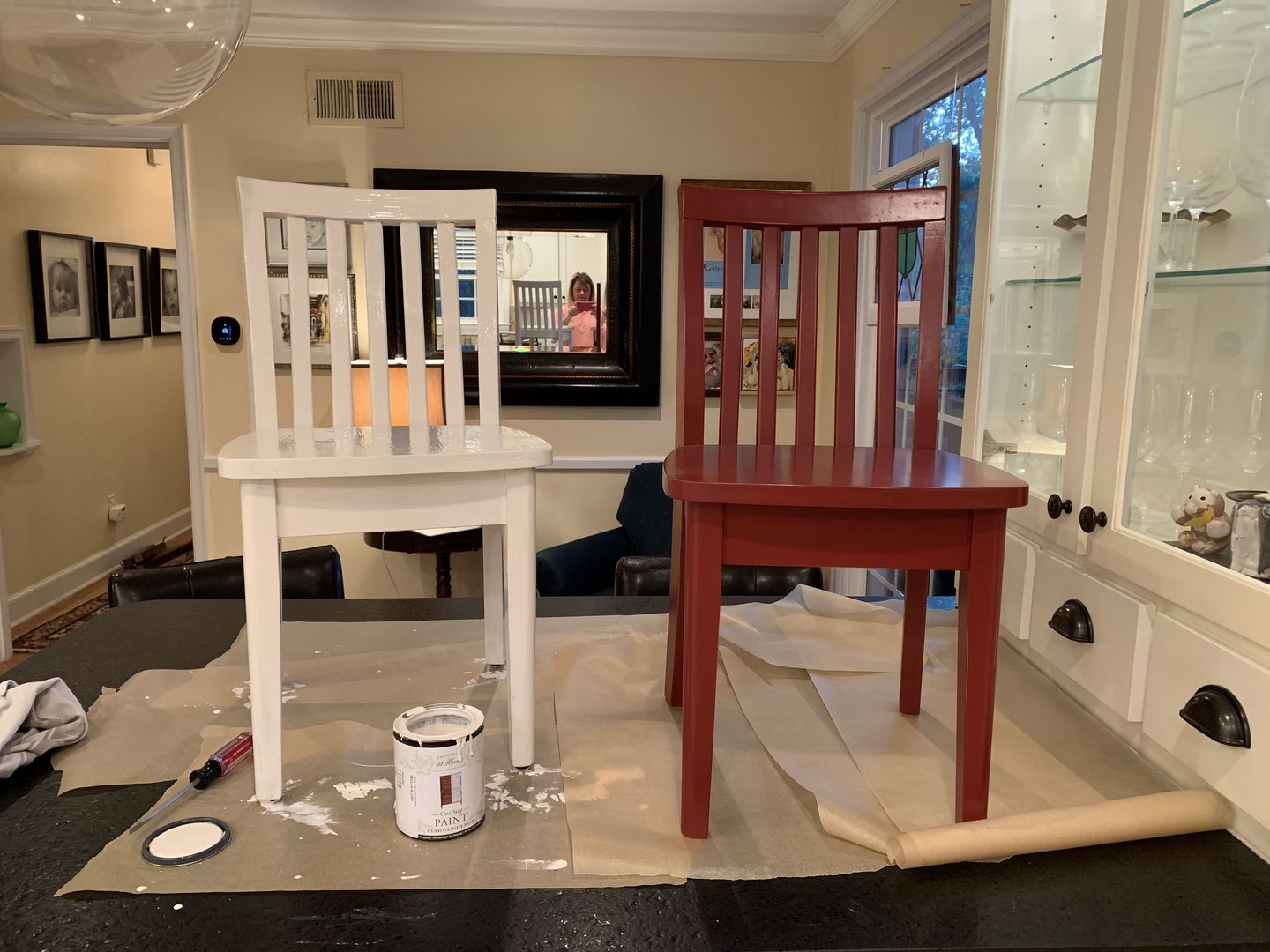 Customer photo review of Bella's Blush - One Step Paint