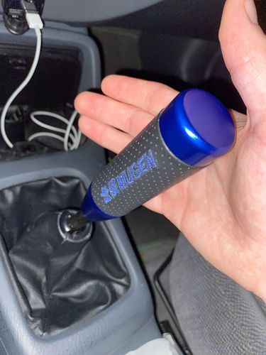 Customer photo review of 13cm MUGEN Aluminum With PVC Leather Gear Shift Knob