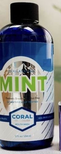 Customer photo review of Nano Silver Mouthwash (Travel Size)