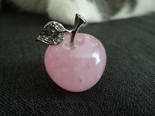Customer photo review of Rosa Quarz-Äpfel