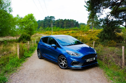 Customer photo review of Fiesta MK8 ST/ST Line Race Style Fog Light Armour