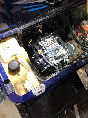 Customer photo review of 625cc 23HP Big Block Engine Upgrade Kit for 1994-2008 EZGO TXT / Medalist / Workhorse