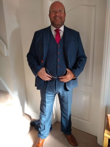 Customer photo review of Gentlemen's Newsboy Cap