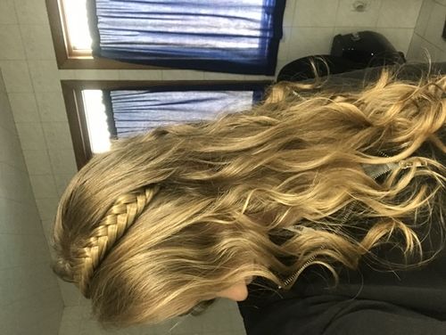 Customer photo review of Hard Headband Lulu Two Strand