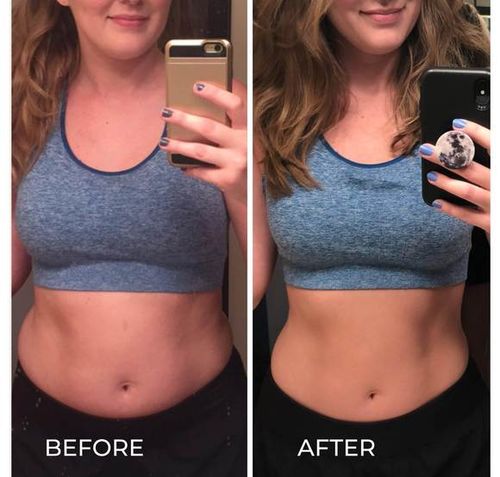 Customer photo review of bluffs abs toner