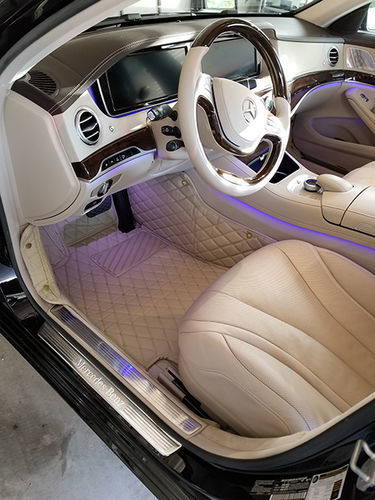 Customer photo review of Autoteppich  Beige