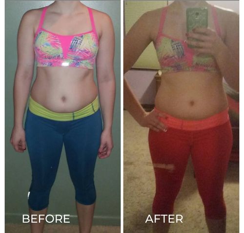 Customer photo review of bluffs abs toner