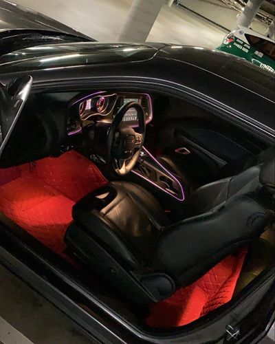 Customer photo review of Autoteppich  Rot