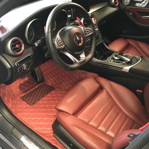 Customer photo review of Autoteppich  Maroon