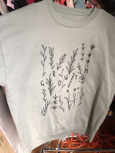 Customer photo review of Growth -- Sweatshirt