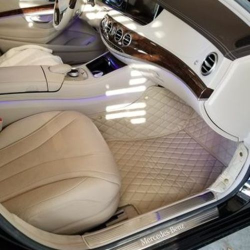 Customer photo review of Autoteppich  Beige