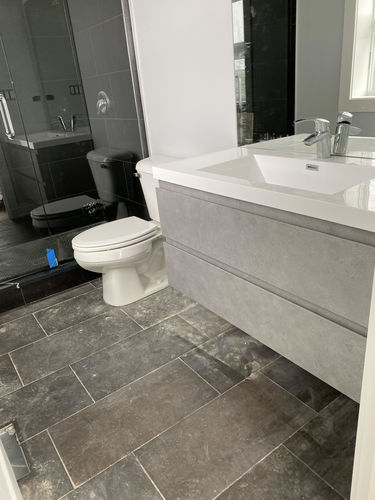 Customer photo review of Monterey Floating Vanity