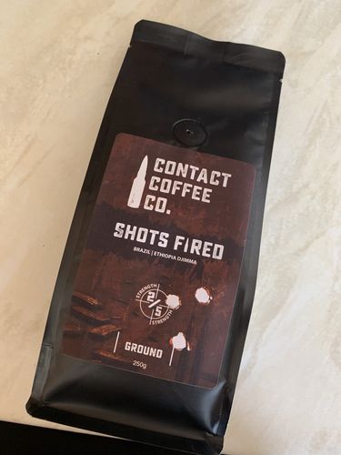 Customer photo review of Coffee Operator Sticker