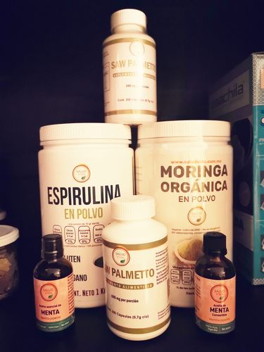 Customer photo review of Aceite de menta comestible