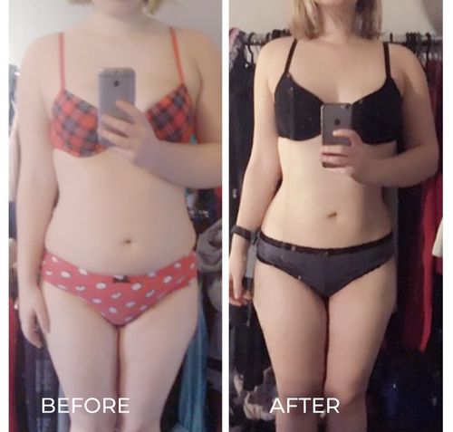 Customer photo review of bluffs abs toner