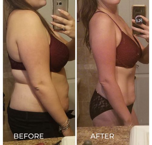 Customer photo review of bluffs abs toner