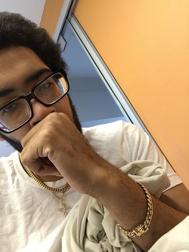 Customer photo review of 10mm Gold Premium Miami Cuban Bracelet