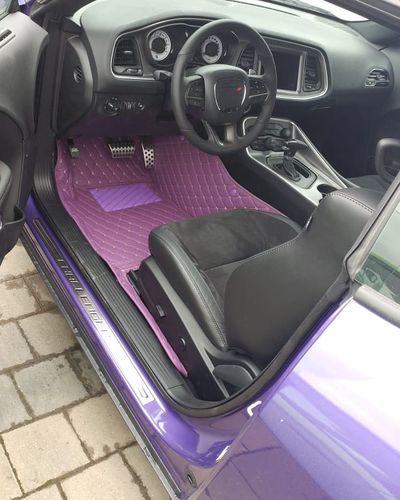 Customer photo review of Autoteppich  Lila
