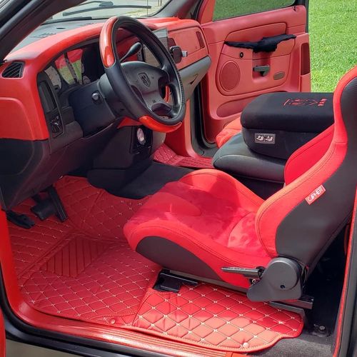 Customer photo review of Autoteppich  Rot