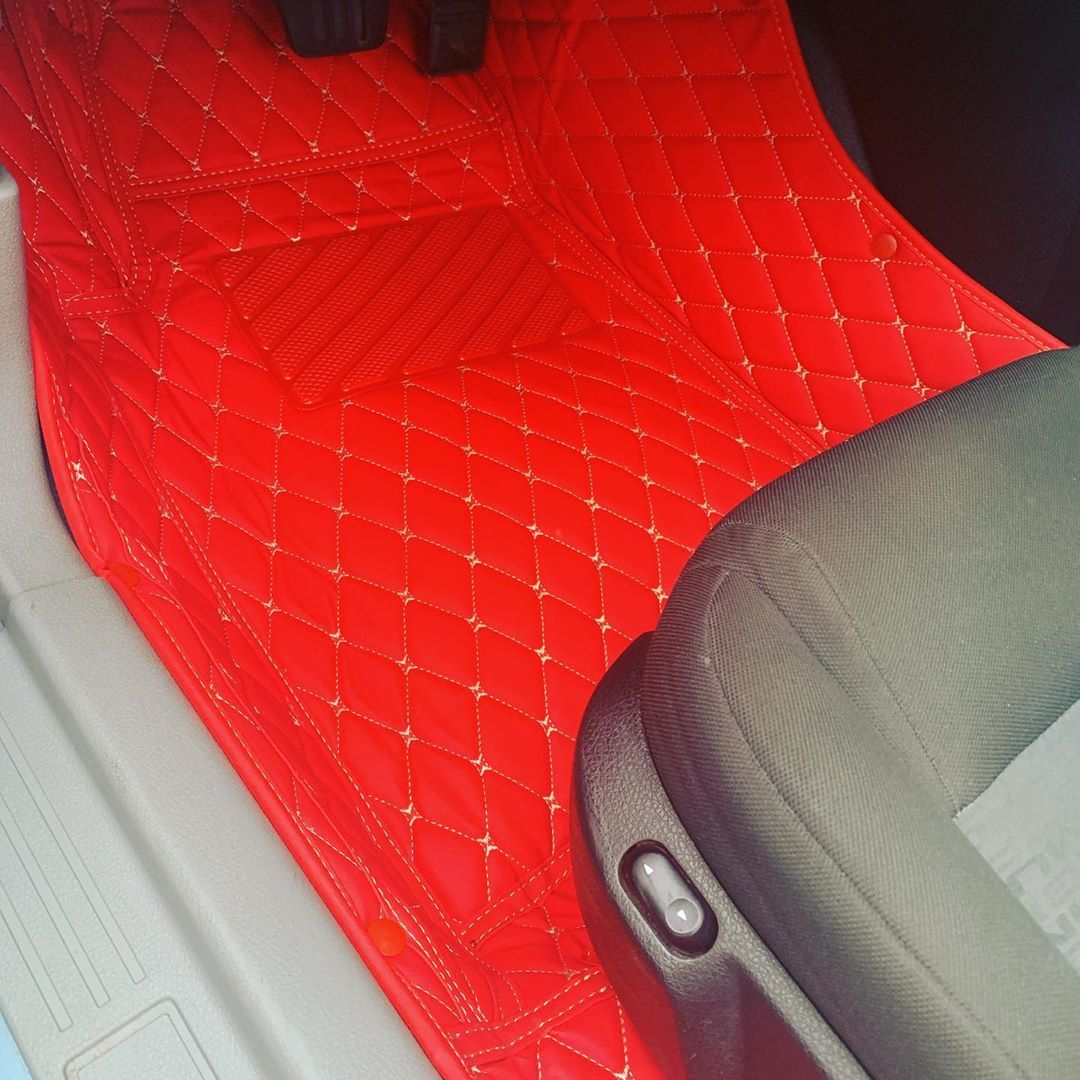 Customer photo review of Autoteppich  Rot