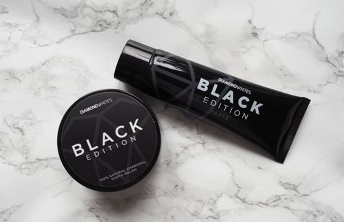 Customer photo review of Black Edition Charcoal Toothpaste