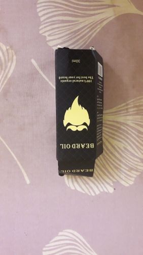 Customer photo review of The Beard Growth Oil
