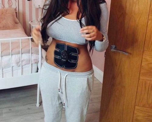 Customer photo review of bluffs abs toner
