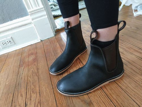 Customer photo review of Talmadge - Wax Black