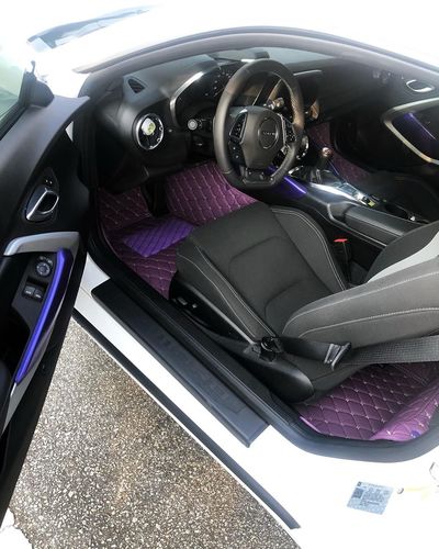 Customer photo review of Autoteppich  Lila