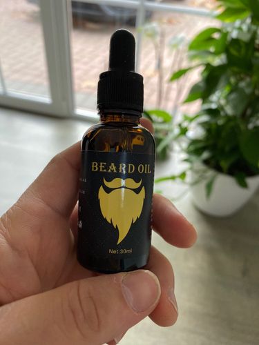 Customer photo review of The Beard Growth Oil