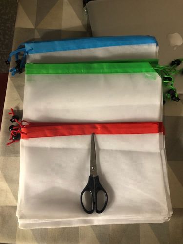 Customer photo review of Eco Friendly Reusable Produce Bags (Set of 12)