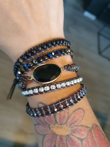 Customer photo review of Onyx Stärke Armband