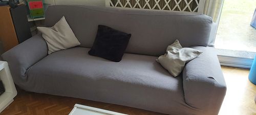 Customer photo review of Gris - Housses 100% Waterproof et Ultra résistantes Extensibles de Fauteuil et Canapé - La Maison des Housses