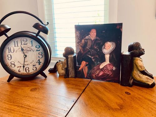 Customer photo review of The Lovers - Custom Canvas