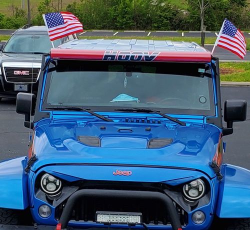 Customer photo review of Aerolidz Light Bar Cover - 50” 52” - Clear -  Dual Row