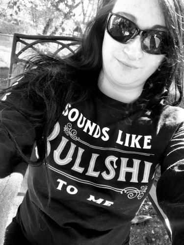 Customer photo review of AB Sounds Like Bullshit To Me Long Sleeve