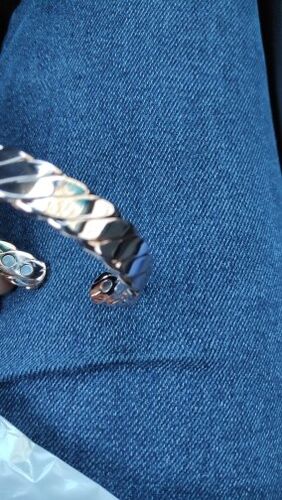 Customer photo review of Bracelet Cuivre  Adroa Africain