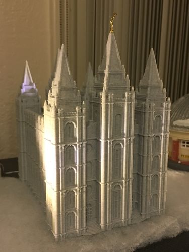 Customer photo review of Salt Lake City, Utah Temple Statue