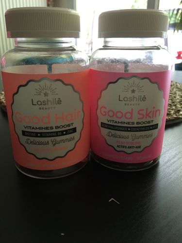 Customer photo review of Pack Hair et Skin - 3 mois