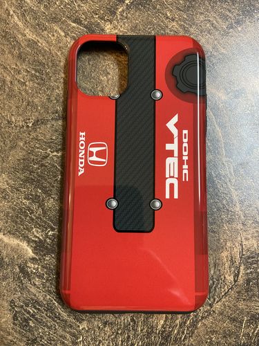 Customer photo review of Honda Engine Phone Case