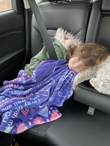 Customer photo review of Granddaughter Blanket - FL