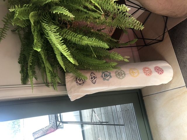 Customer photo review of Cotton Yoga Mat Bag