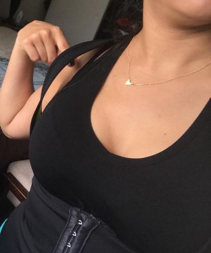 Customer photo review of Corset de Sudation Ventre Plat™