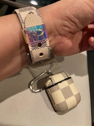 Customer photo review of custom watch band