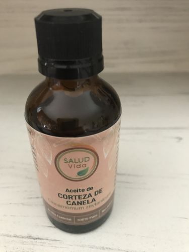 Customer photo review of Aceite esencial de corteza de canela