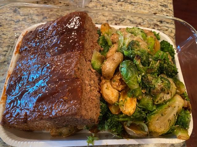 Customer photo review of FAMILY SIZE (4): Turkey Meatloaf