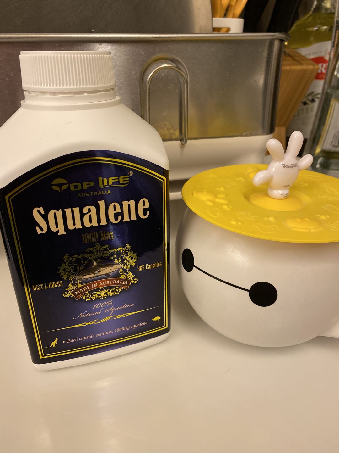Customer photo review of Top Life Squalene 1000Max 99.9% Pure