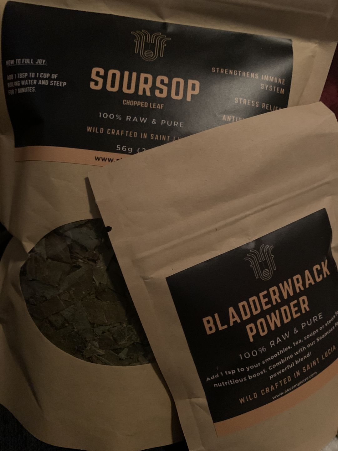 Customer photo review of Soursop Leaf